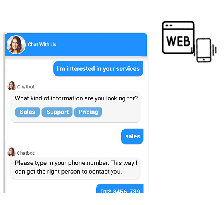 Chatbot web